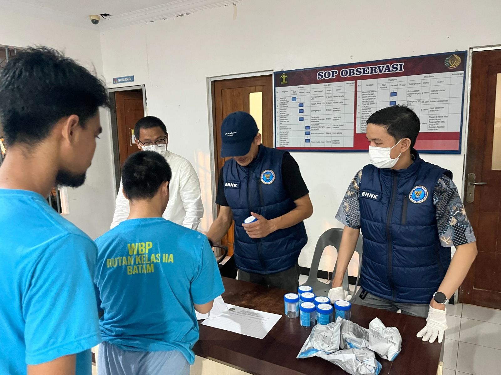 Utamakan Sikap Humanis Rutan Batam Gelar Razia Gabungan Bersama TNI POLRI BNN dan BIN