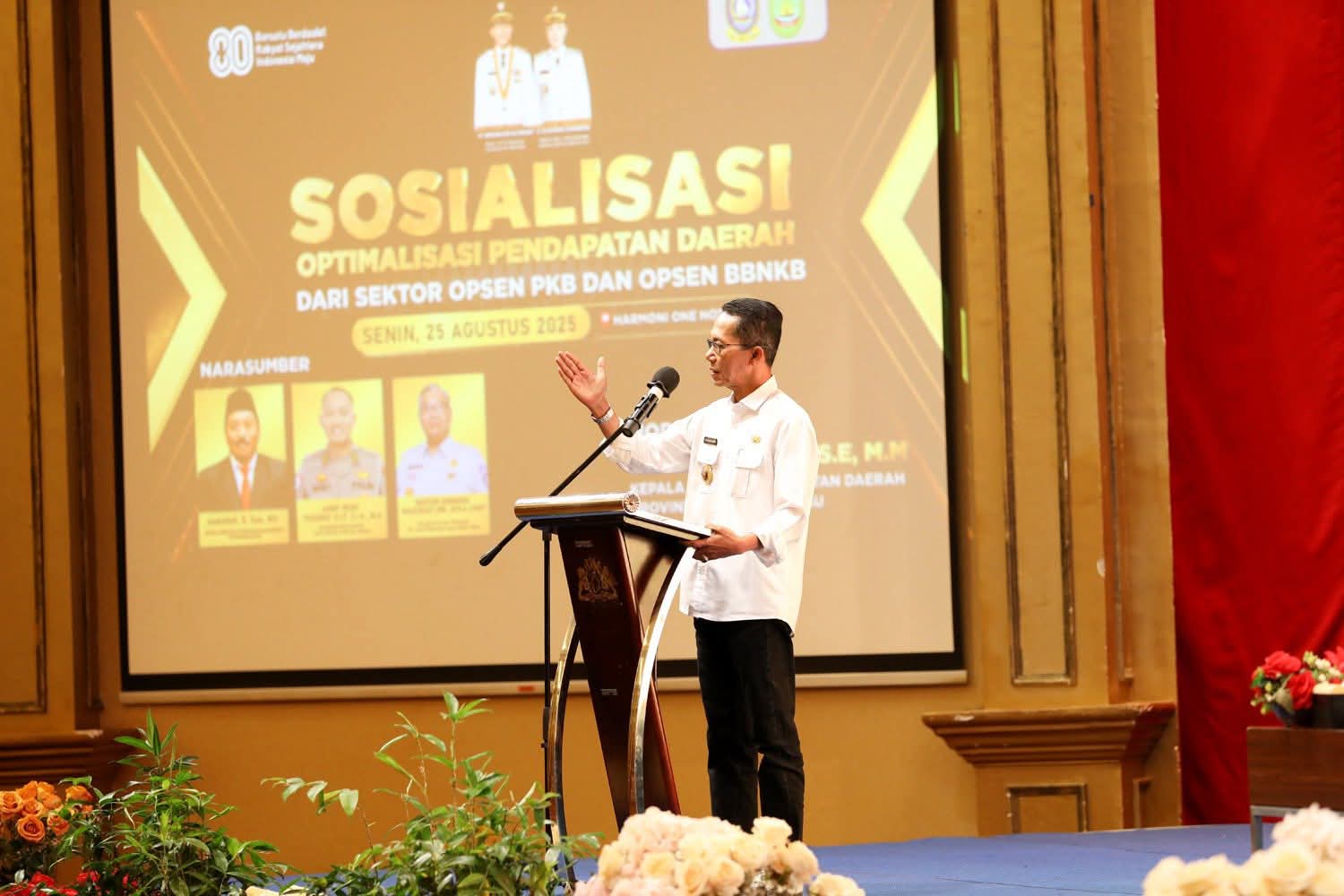 Wali Kota Batam Buka Sosialisi Optimalisasi PAD dari Sektor PKB dan BBNKB, Amsakar: Peran Penting dalam Pembangunan Daerah