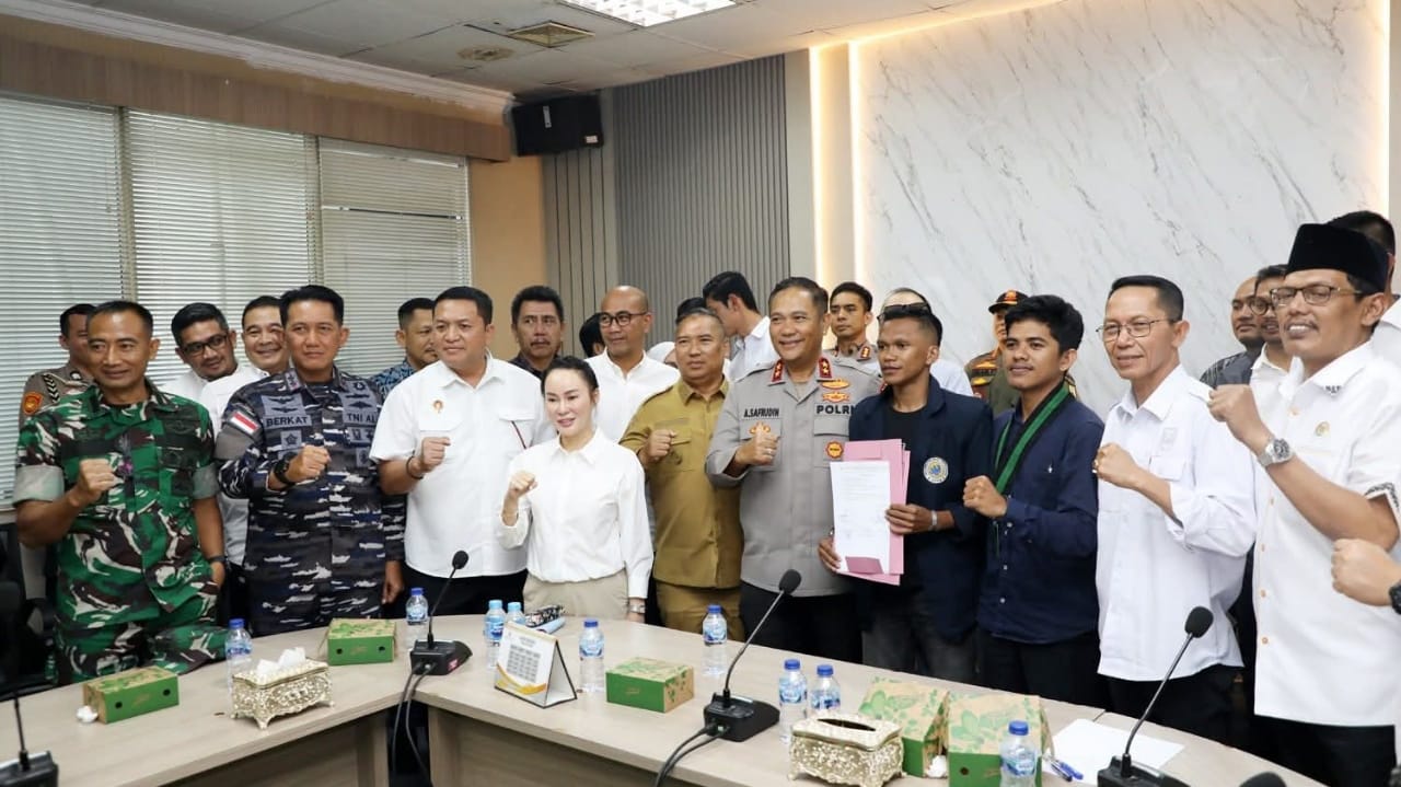 Asprirasi dari BEM Kepri Diterima, Amsakar: Kondusifitas Batam Harus Kita Jaga Bersama