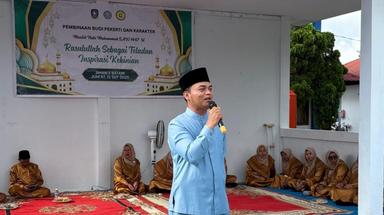MUI Belakang Padang di SMA Negeri 2 Batam, Keteladanan Rasulullah Jadi Inspirasi Kekinian