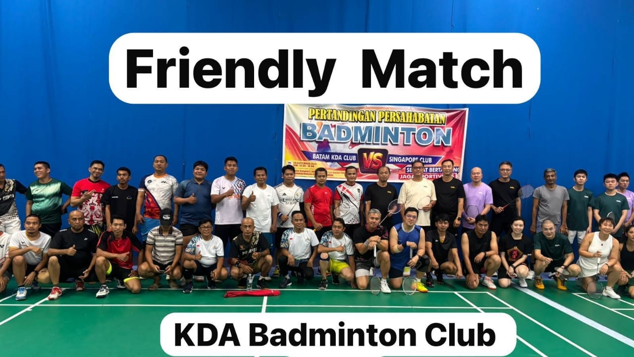 Perkuat Hubungan Antar Negara Tetangga, Batam KDA Club vs Singapore Club Gelar Sparing Partner