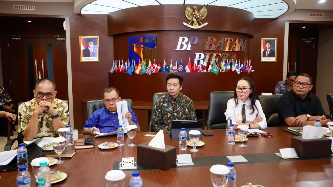 Wakil Kepala BP Batam, Li Claudia Chandra Pimpin Audiensi PT Gunung Puntang Mas di Gedung Marketing Centre