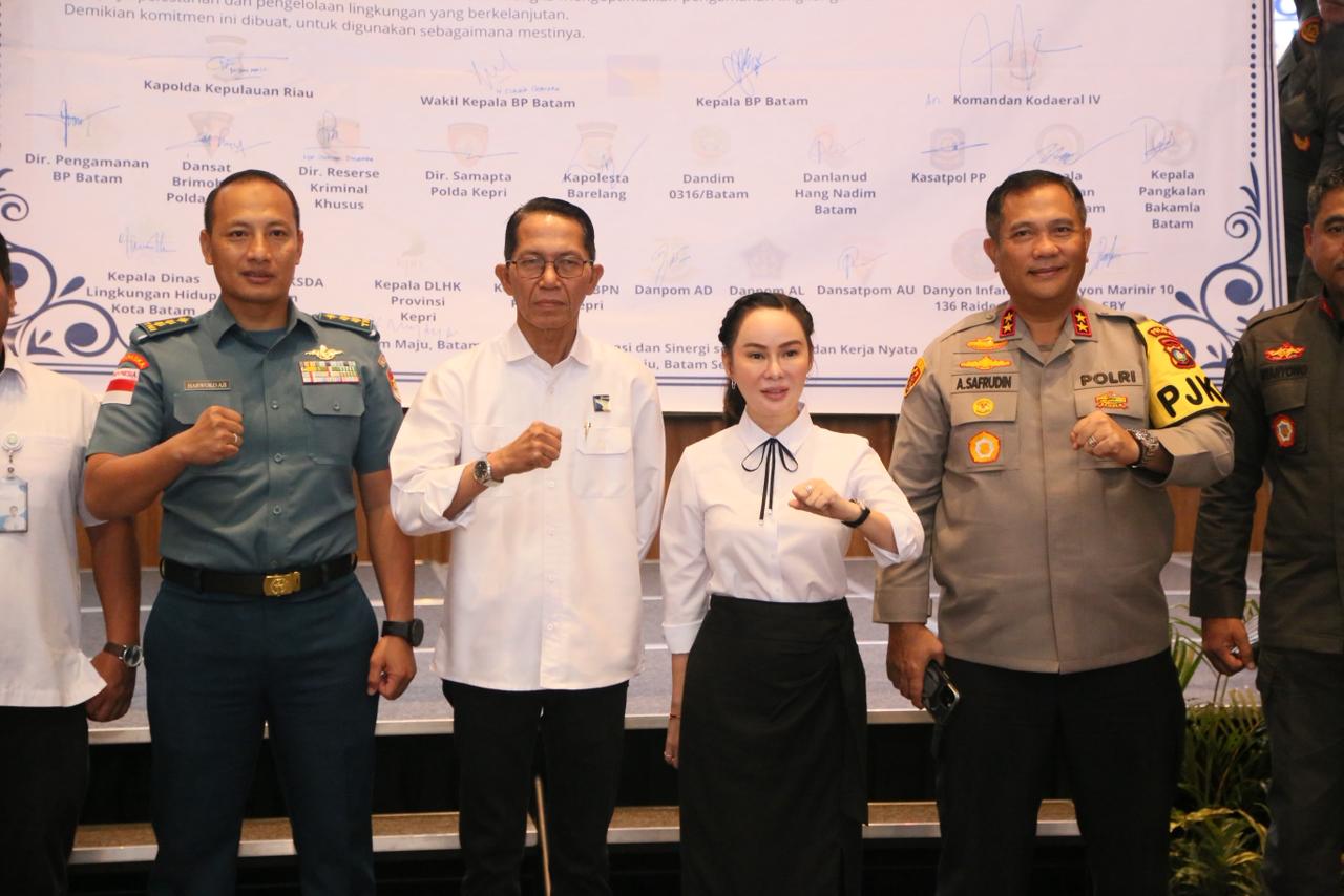 Jaga Alam dan Investasi di KPBPB BP Batam Kuatkan Komitmen Bersama 21 FKPD Unsur Pengamanan