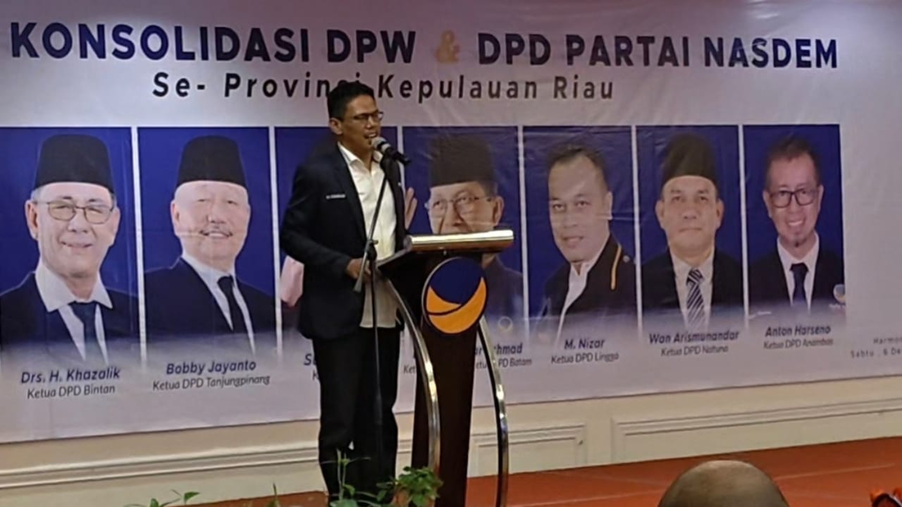 Partai NasDem Gelar Konsolidasi DPW dan DPD se-Provinsi Kepri: Jaga Solidaritas, Menangkan Pemilu 2029