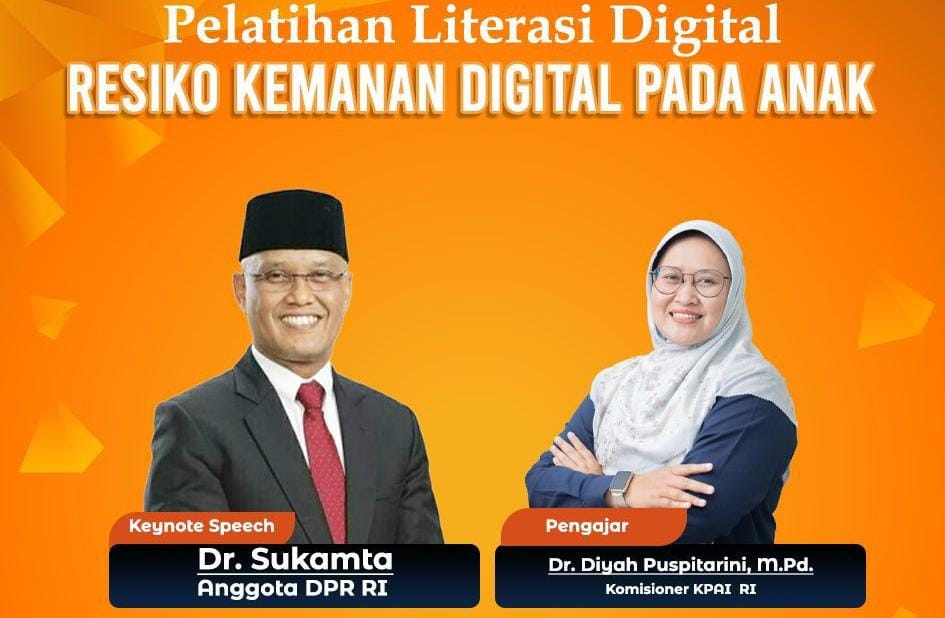 KOMDIGI Berkolaborasi dengan DPR RI Gelar Pelatihan Literasi Digital Resiko Keamanan Digital Pada Anak