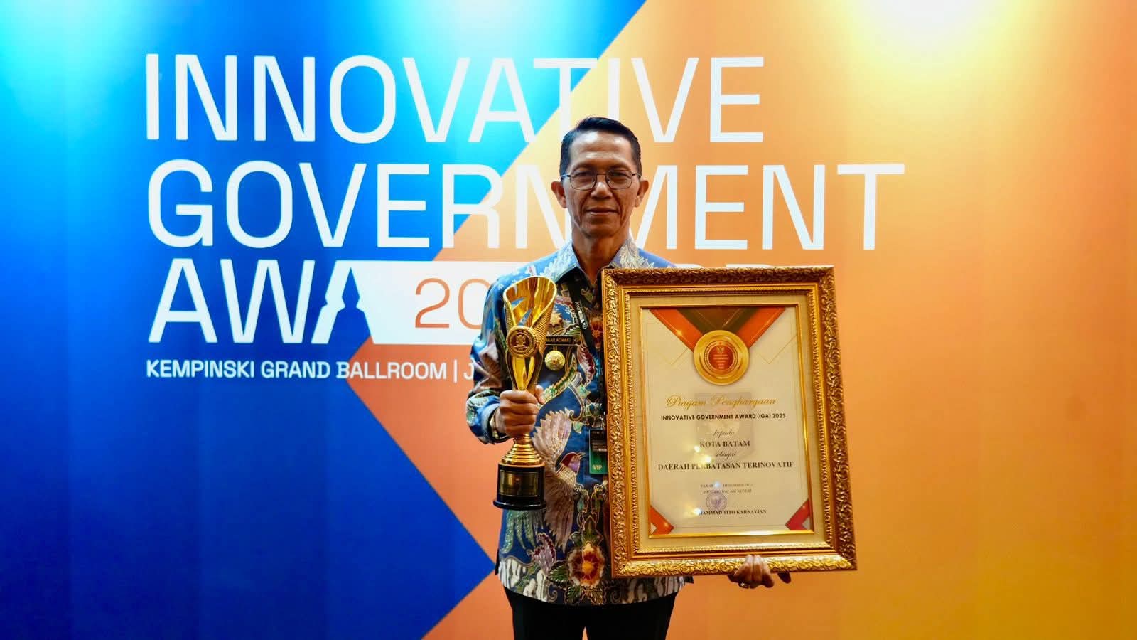 Kota Batam Raih Anugerah Nasional dalam Penganugerahan SPPG Inspiradaya 2025