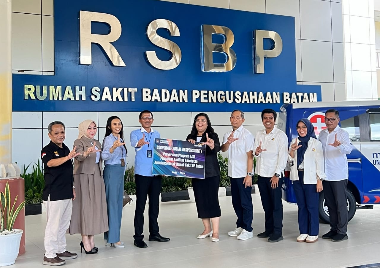 RSBP Batam Terima Bantuan CSR Mobil Ambulans dari Bank Mandiri, Sinergi Perkuat Layanan Kesehatan