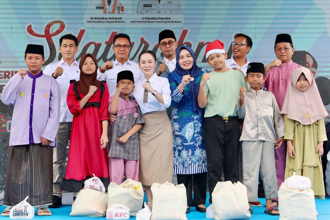 Saat Batam Berbagi Kepedulian, Senyum Anak Yatim Pancarkan Kebahagiaan