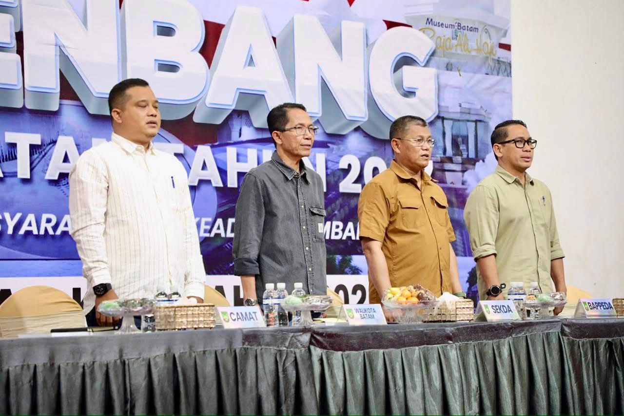 Wali Kota Amsakar Tekankan Skala Prioritas Pembangunan di Musrenbang Batam Kota