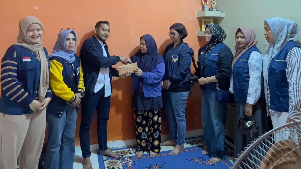 Ojol Batam Meninggal di Atas Motor, Partai NasDem Kepri Tunjukkan Empati di Keluarga Duka
