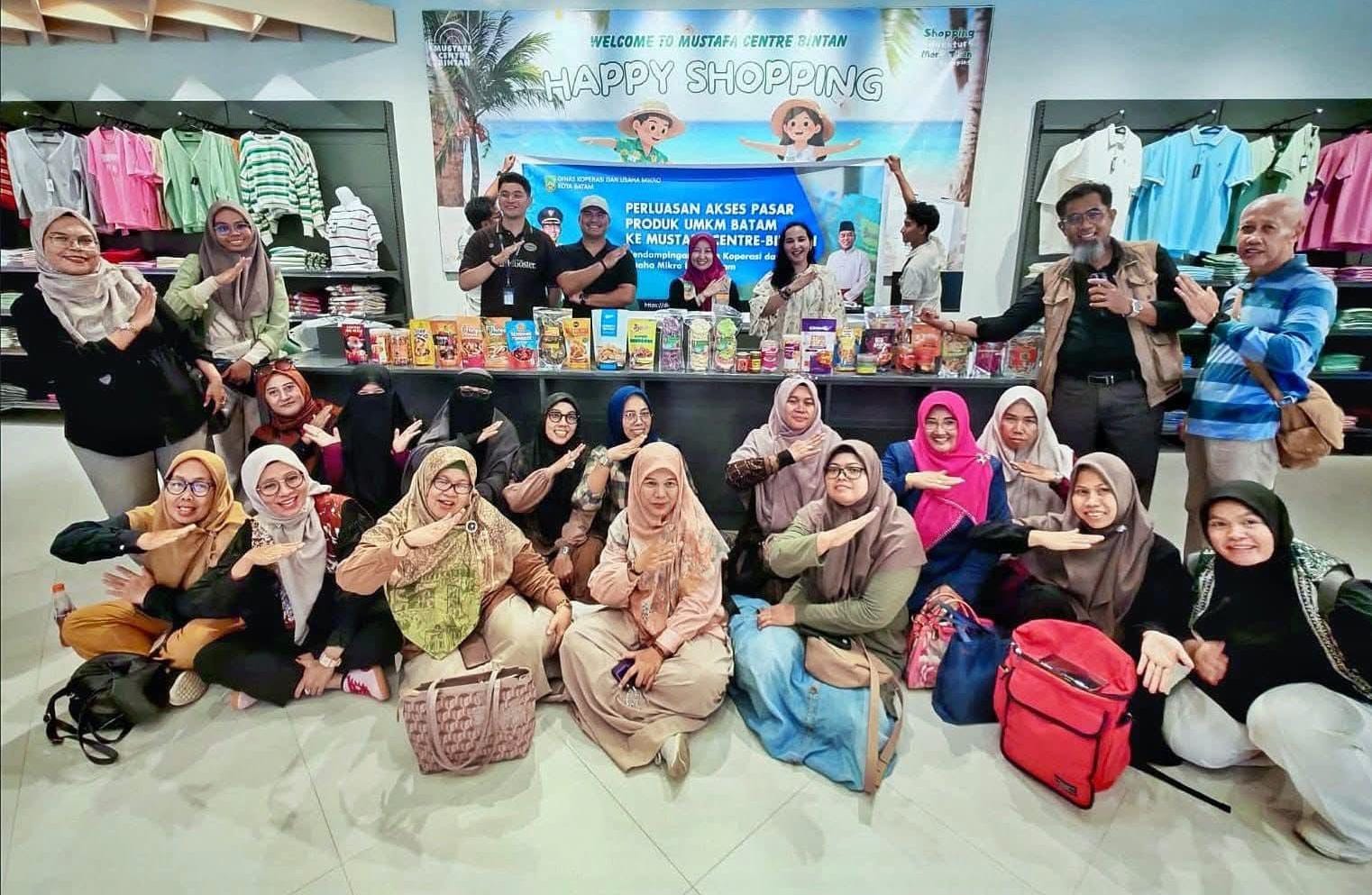 Tembus Ritel Modern, Pemko Batam Lepas 30 Produk UMKM Unggulan ke Mustafa Centre Bintan