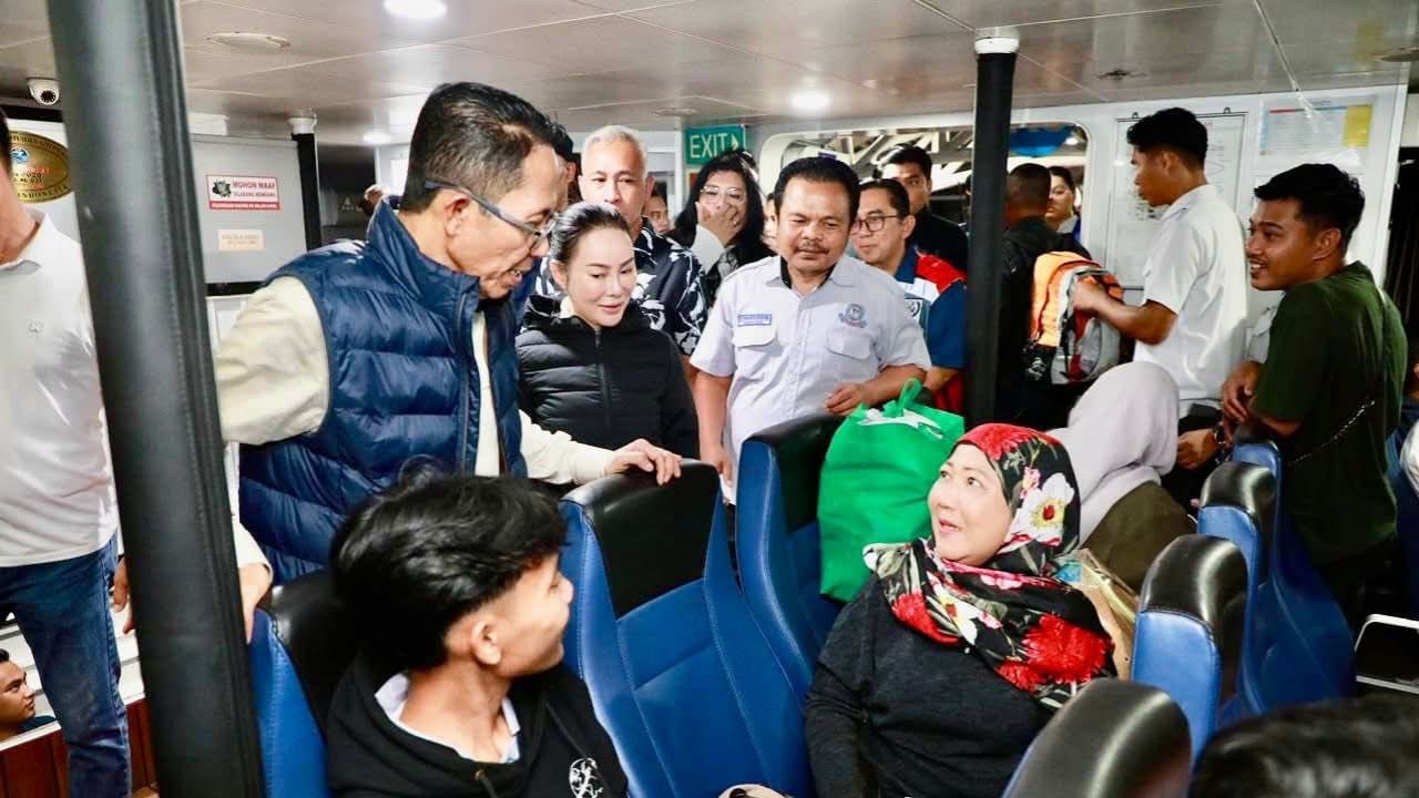 Amsakar dan Li Claudia Ingatkan Perjalanan Aman Menuju Kampung Halaman