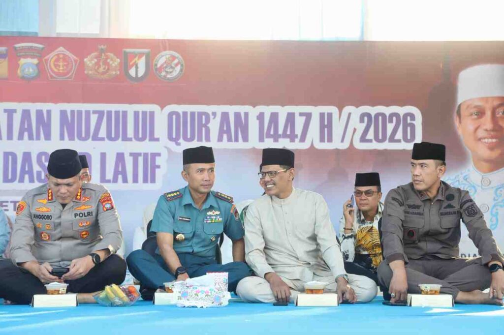 Ketua DPRD Kota Batam Hadiri Silaturahmi Kebangsaan dan Peringatan Nuzulul Qur’an di Mapolresta Barelang