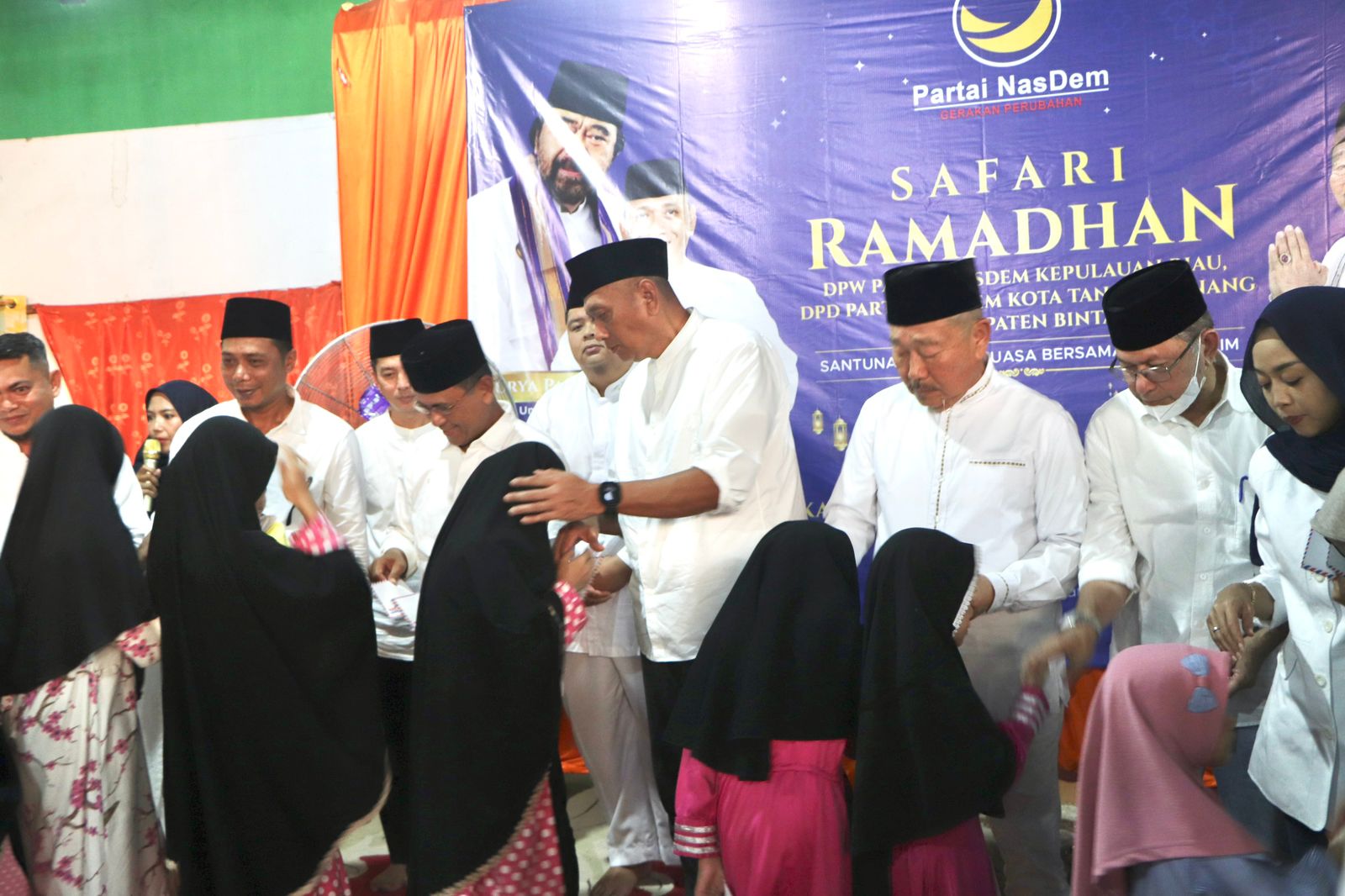 Seusai di Karimun, DPW Partai NasDem Kepri Perkuat Konsolidasi Kader Lewat Safari Ramadhan di Tanjungpinang