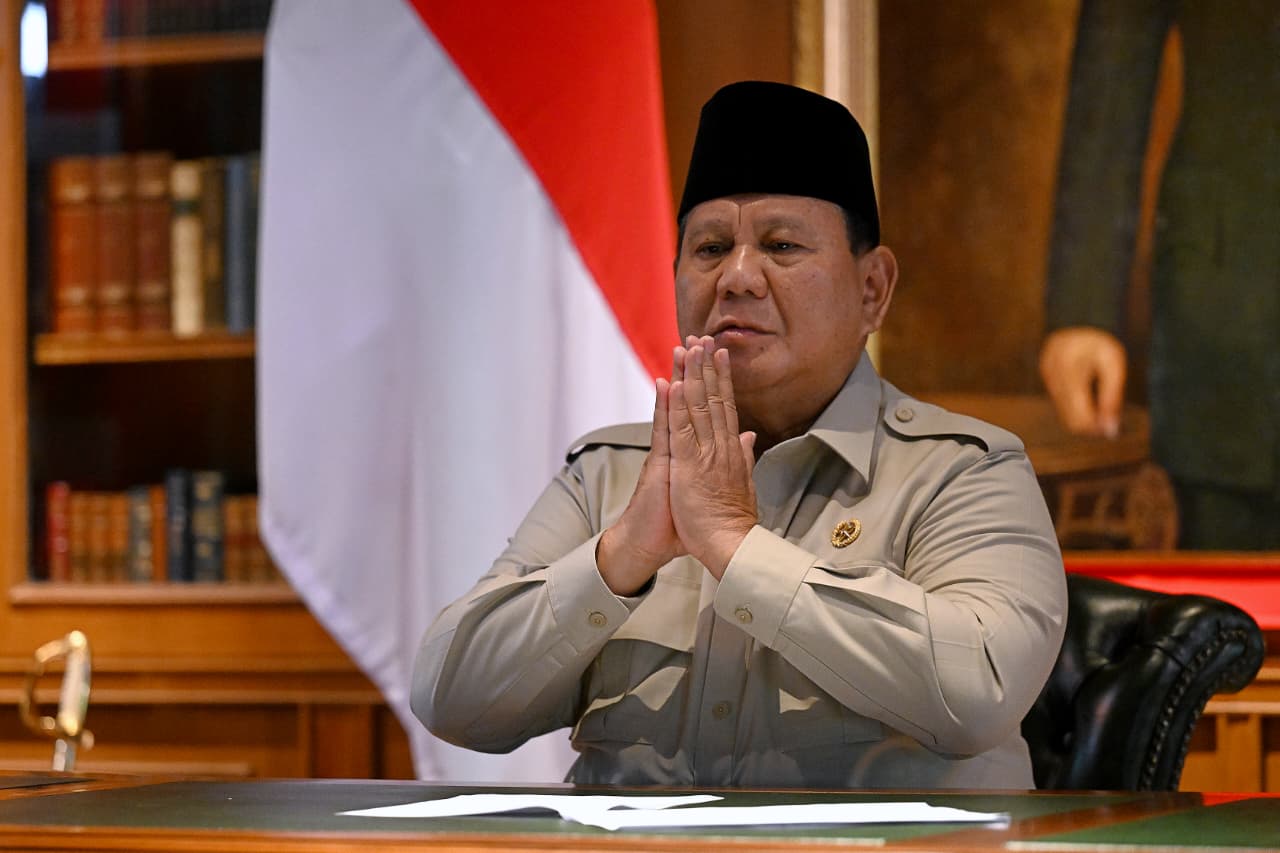 Telepon ke Mahmoud Abbas, Presiden Prabowo Sampaikan Ucapan Idulfitri dan Perkuat Solidaritas