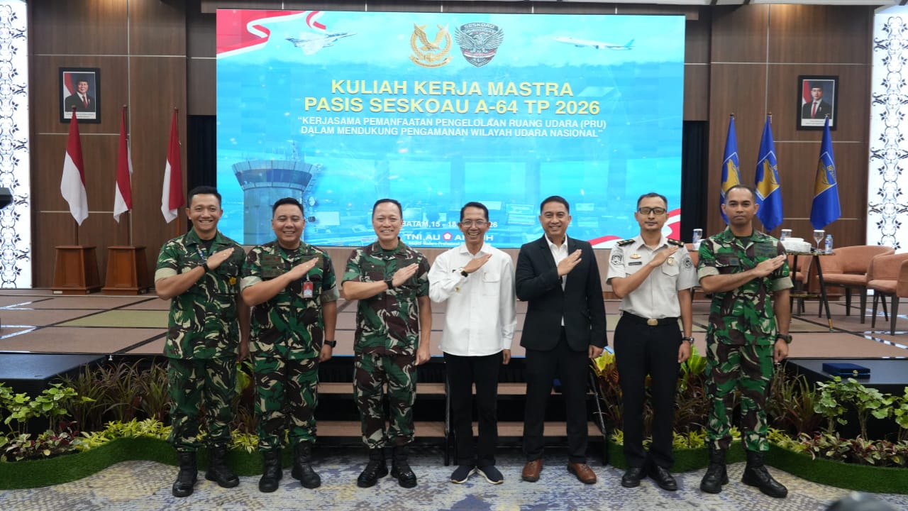 Kepala BP Batam Jadi Narasumber Kuliah Kerja Pasis Seskoau Tahun 2026
