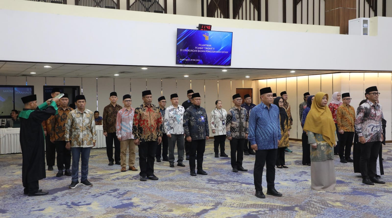 Pelantikan Besar BP Batam Digelar, Li Claudia Minta Pejabat Baru Kerja Cepat