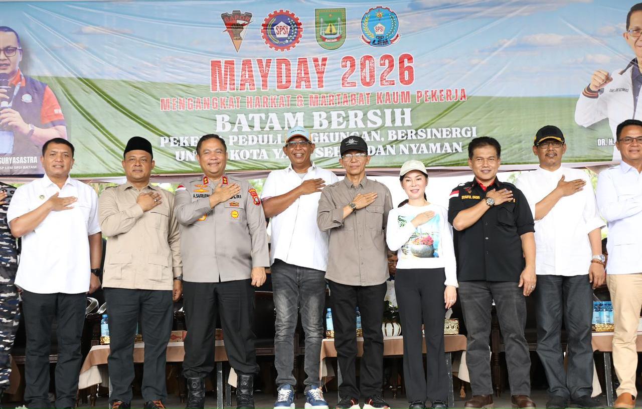 Peringati May Day 2026, Wali Kota Amsakar Sebut Aksi Luar Biasa Terhadap Ribuan Buruh Bersihkan Sampah