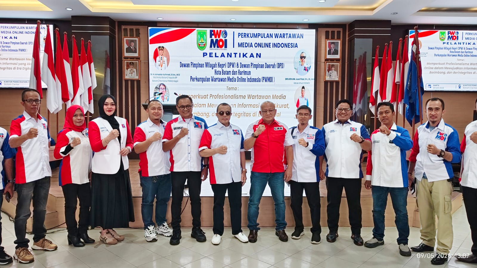 Lawolo Kembali Menakhodai DPD PWMOI Kota Batam Periode 2026-2029