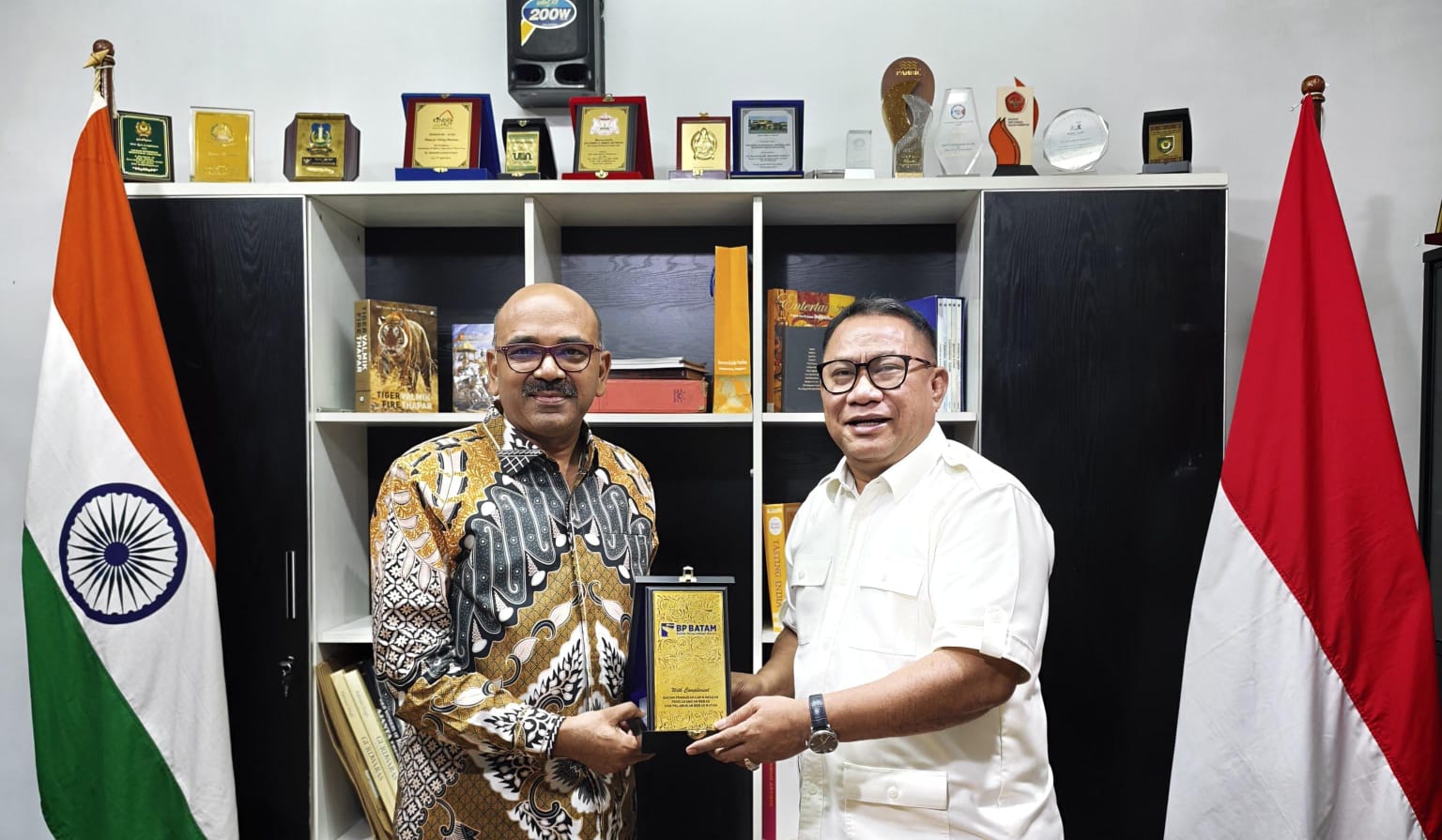 Tunjukkan Tren Positif, Deputi Bidang Investasi BP Batam Kunjungi Konsul Jenderal India di Medan