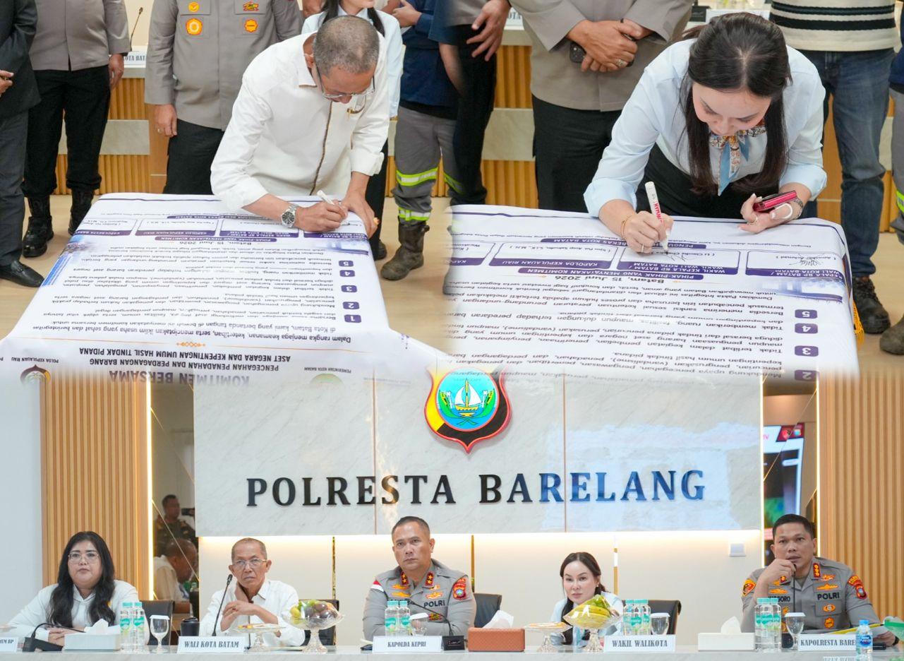 BP Batam, Polda Kepri dan Pengusaha Scrap Bersatu, Persempit Ruang Gerak Pelaku Vandalisme