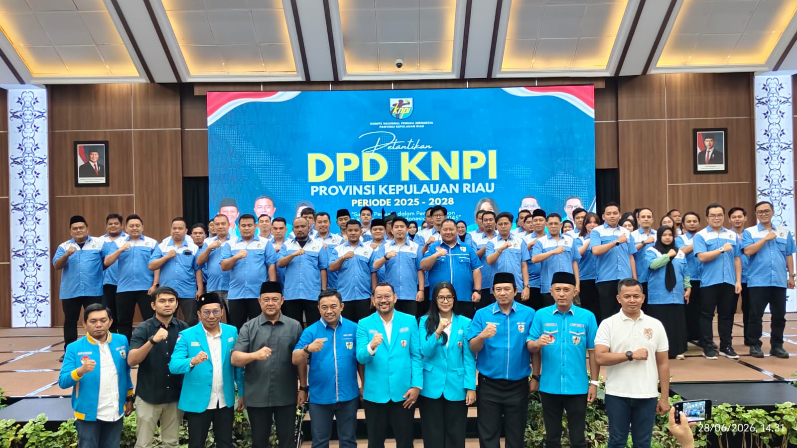 KNPI Provinsi Kepulauan Riau Periode 2025-2028 Resmi Dilantik, Saatnya Pemuda Kepri Bangkit