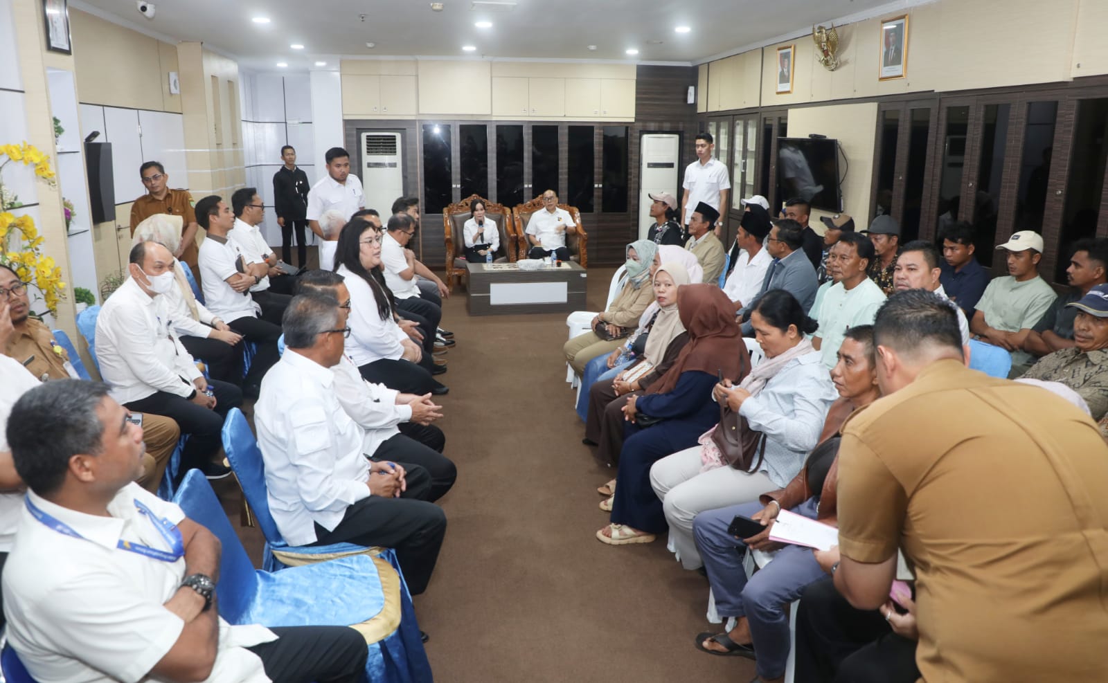 BP Batam Serap Aspirasi Aliansi Masyarakat Rempang - Galang, Paparkan Tujuan Pembangunan Sekolah Rakyat Merah Putih