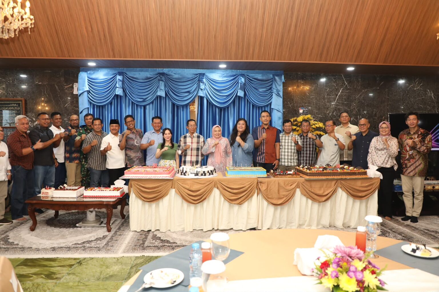 Di Tengah Kesibukan Pimpin Batam, Wali Kota Amsakar Dapat Kejutan Hangat di Ulang Tahun ke-58
