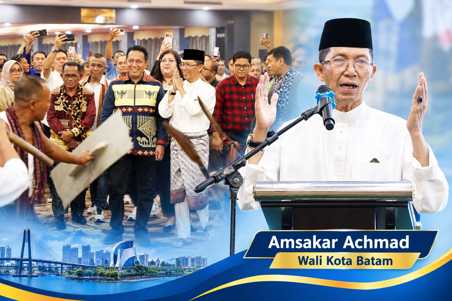 Amsakar Ajak Warga NTT Jadikan Batam Rumah Bersama dan Perkuat Pembangunan