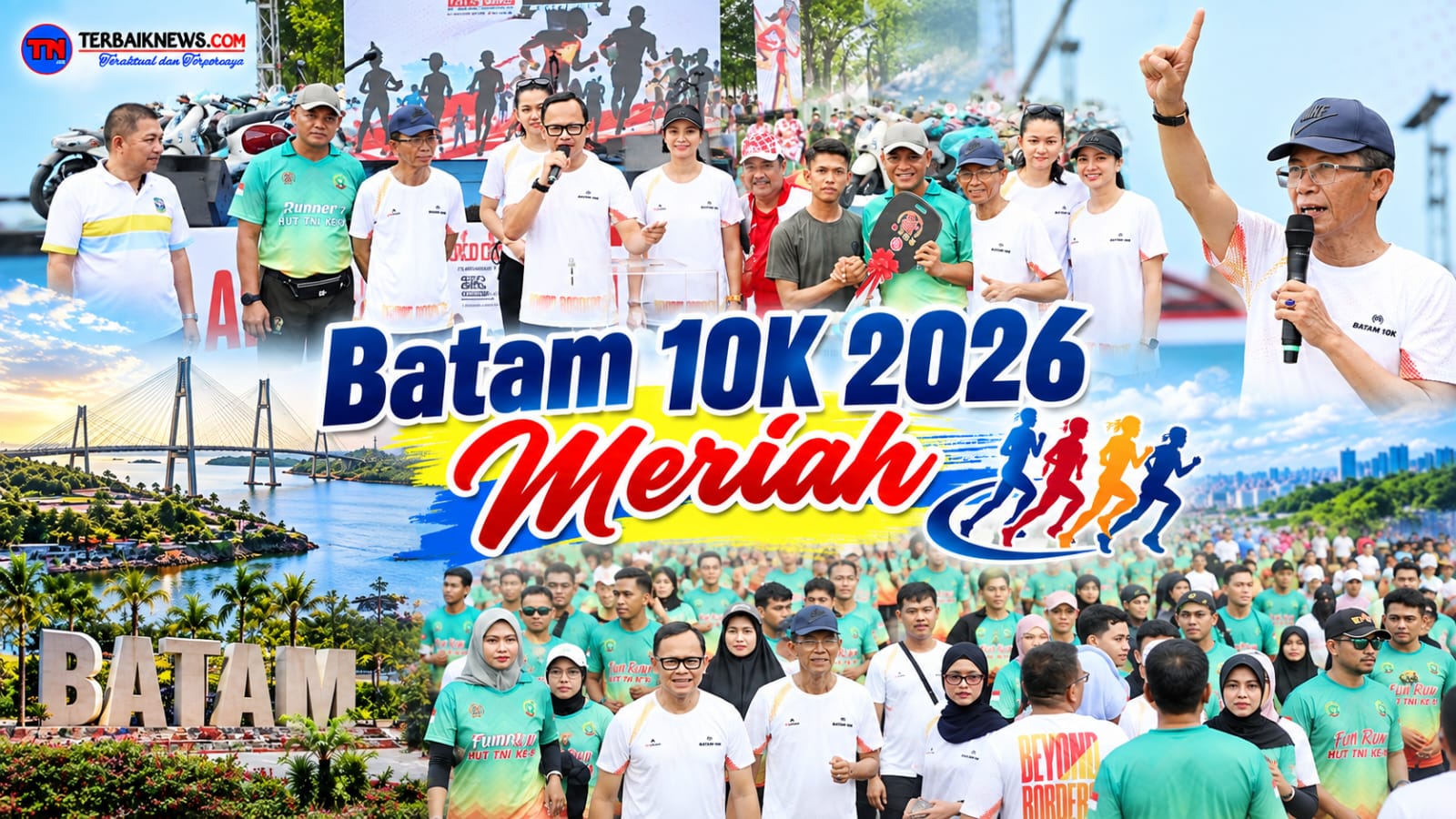 Amsakar dan Bima Arya Ramaikan Batam 10K 2026