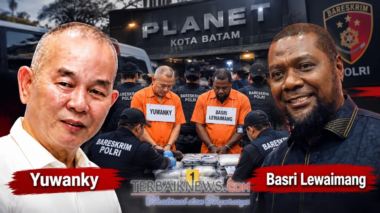 Bareskrim Polri Gelar Rekonstruksi Kasus Narkoba di Planet Batam, Yuwanky dan Basri Jadi Sorotan