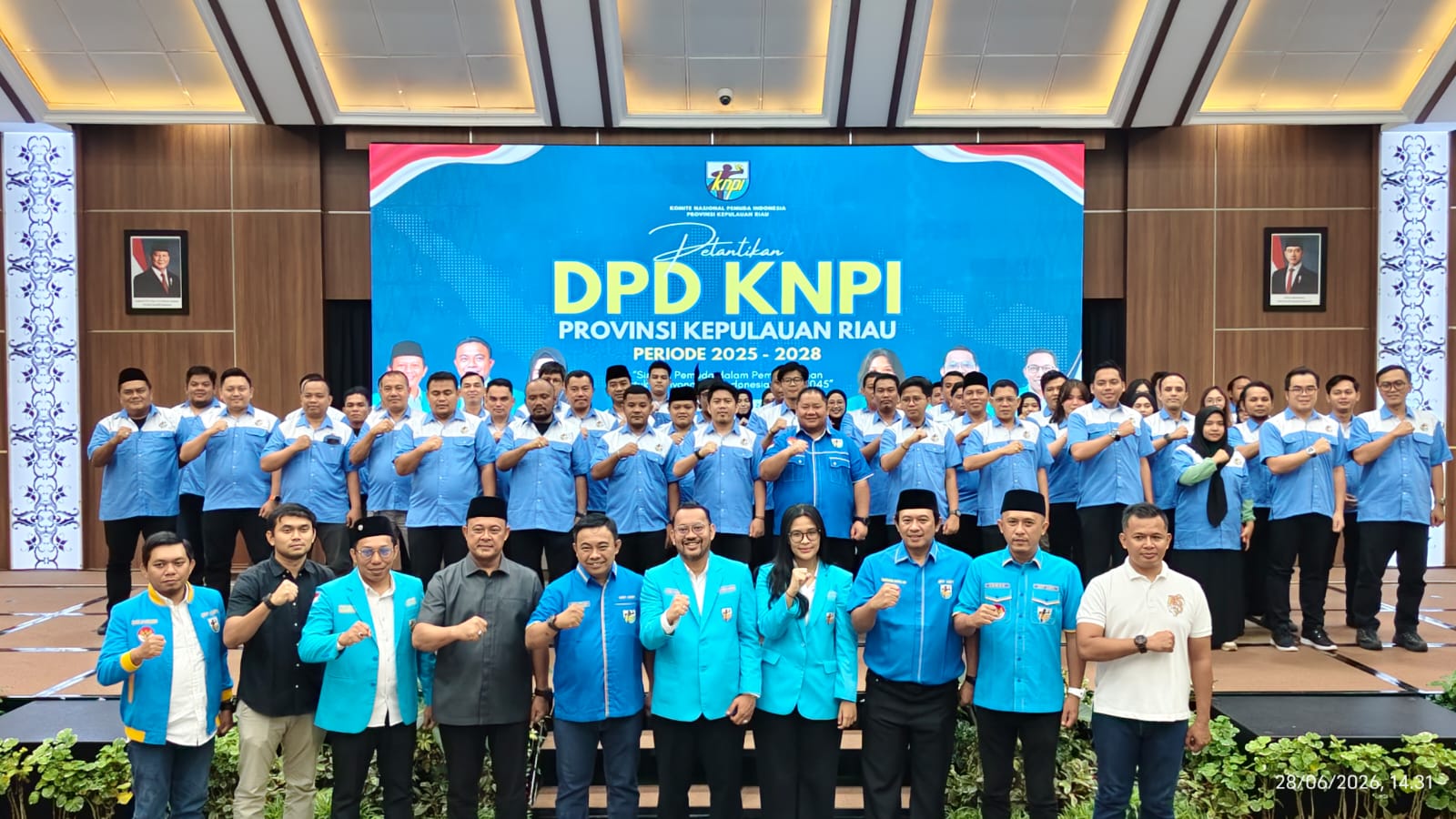 KNPI Provinsi Kepulauan Riau Periode 2025-2028 Resmi Dilantik, Saatnya Pemuda Kepri Bangkit