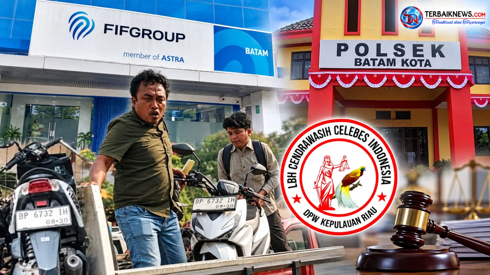 LBH CCI Soroti FIF Batam, Keberadaan Kendaraan Debitur di Polsek Batam Kota Jadi Pertanyaan