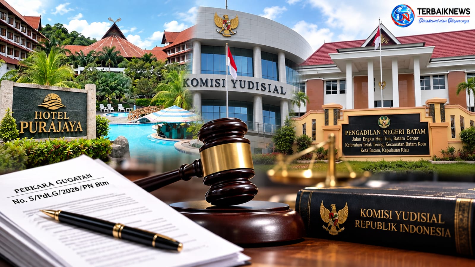 Pembongkaran Hotel Purajaya Disorot, PH PT DTL Minta KY Awasi Sidang di PN Batam