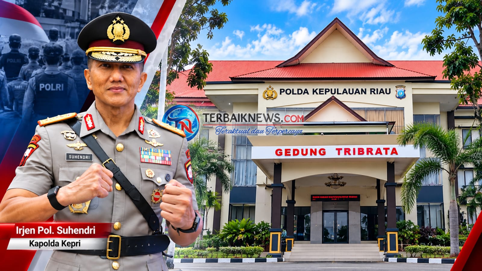 7 Pejabat Utama Polda Kepri Dimutasi, Sejumlah Direktur dan Kabid Berganti Jabatan