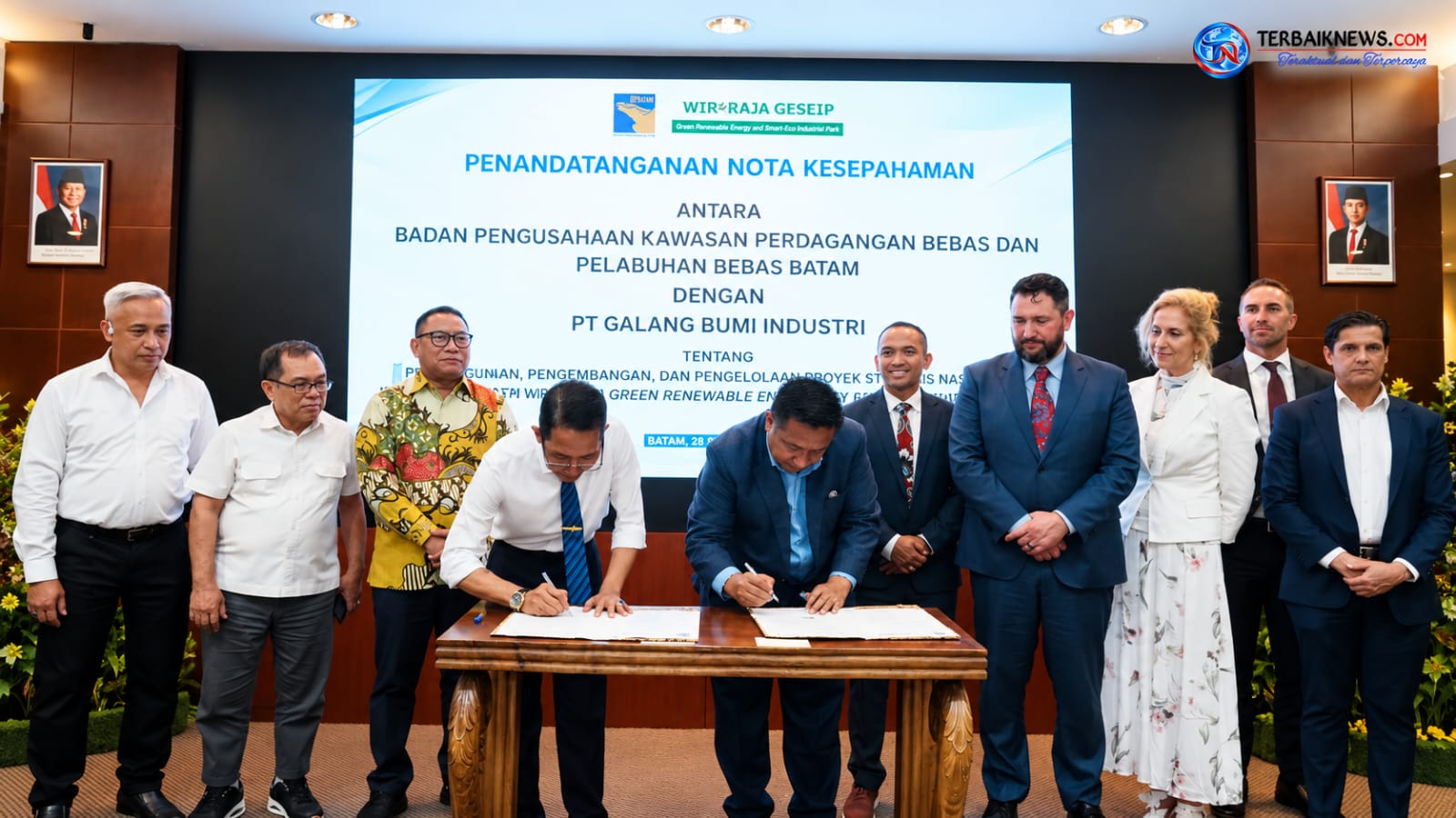 BP Batam dan Wiraraja Teken Kesepakatan, PSN di Pulau Galang Siap Dibangun 2027