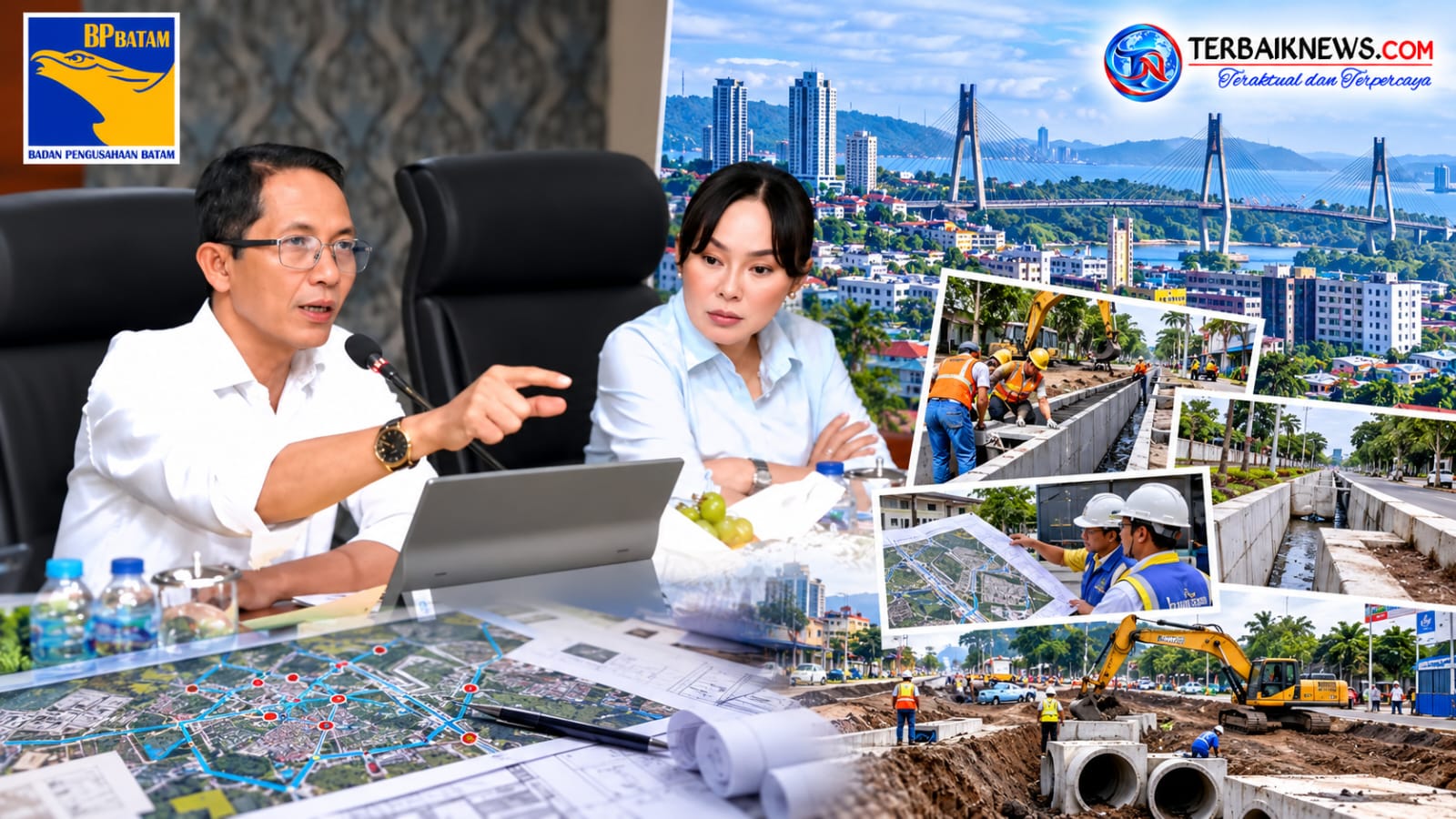 Banjir Batam Jadi Perhatian Serius, Amsakar Siapkan Penanganan 167 Titik hingga 2027