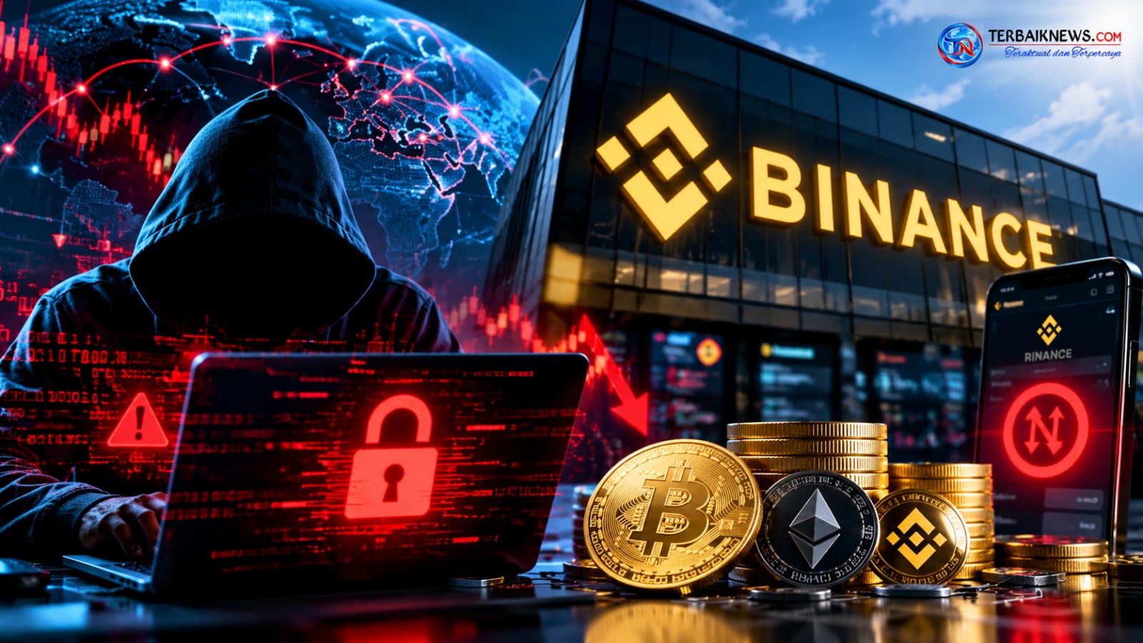 Binance Diduga Diretas, Transaksi Penarikan Dana Dihentikan Usai Miliaran Dolar Aset Terdampak