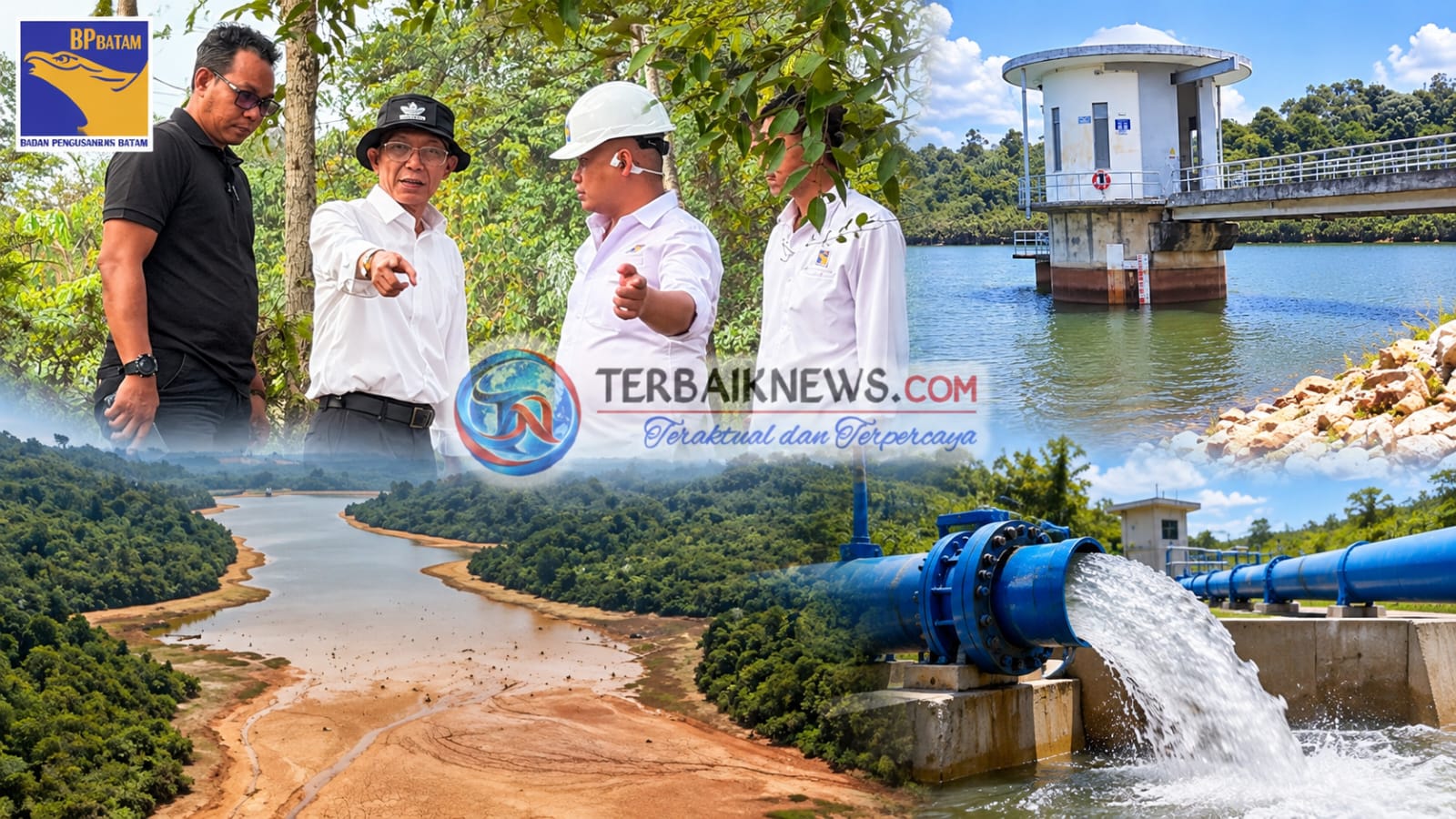 Distribusi Air Nongsa Terganggu, BP Batam Upayakan Tambahan Pasokan dari Kebun Raya