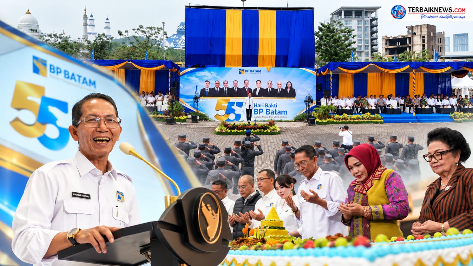 Hari Bakti ke-55 BP Batam, Amsakar Achmad Ungkap Capaian Investasi Rp39,9 Triliun