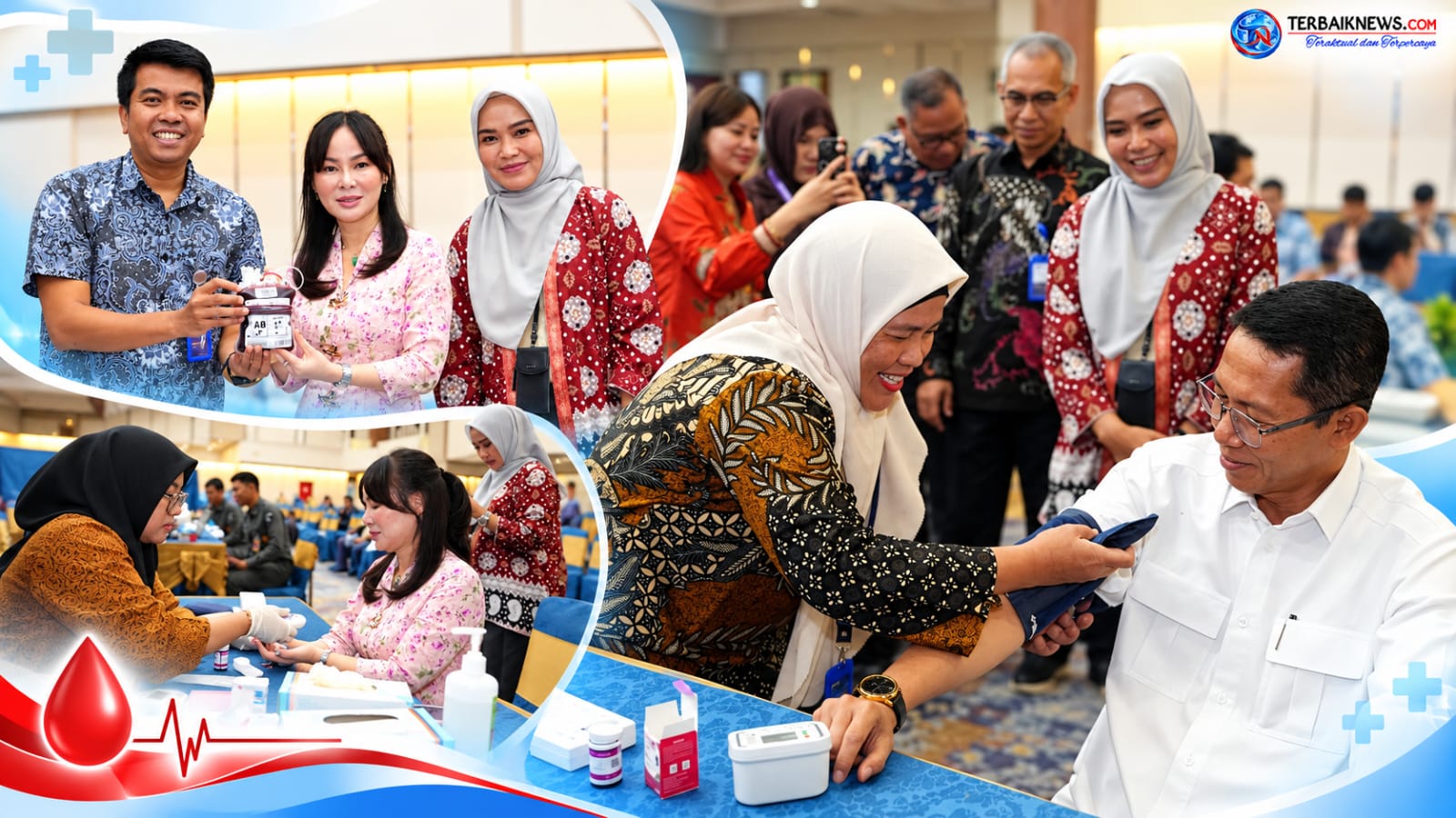 Hari Bakti ke-55, BP Batam Gelar Donor Darah dan Pemeriksaan Kesehatan di Batam-Jakarta