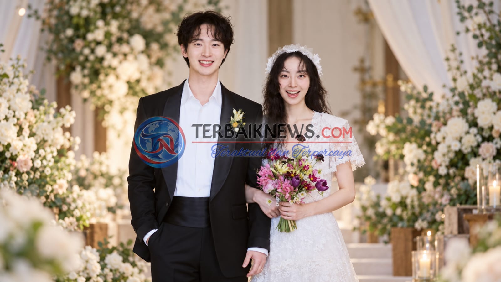 Jang Dong-yoon Resmi Menikah dengan Kim Seung-yoon, Foto Pernikahan Romantis Jadi Sorotan