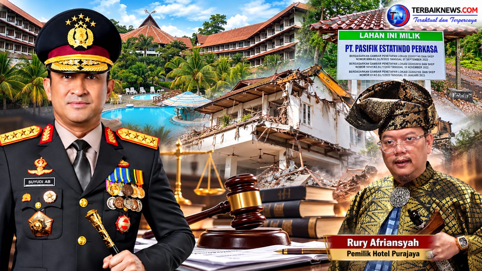 Kapolri Suyudi Usung “Polisi Bersama Masyarakat”, Kasus Hotel Purajaya Kembali Jadi Sorotan