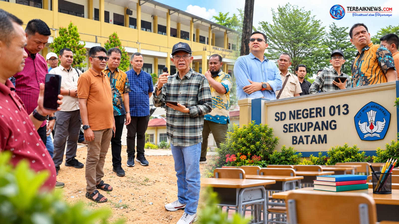Keluhan Orang Tua Siswa Ditindaklanjuti, Amsakar Tinjau SDN 013 Sekupang dan Minta Tambah Kelas