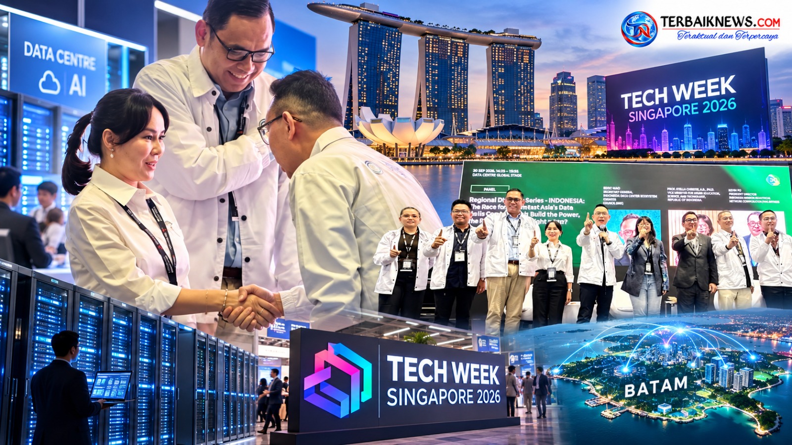 Li Claudia Chandra Bawa Pesan Batam Bangun Ekosistem Data Centre di Tech Week Singapore 2026