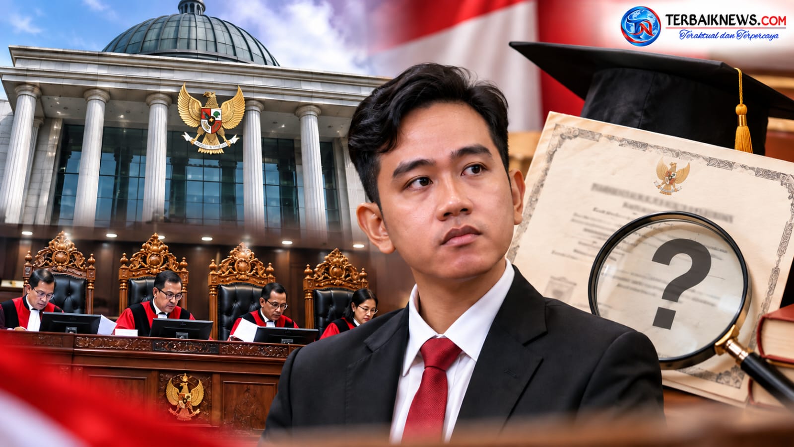 MK Tak Temukan Bukti Ijazah Setara SMA Gibran, Gugatan Tak Dapat Diterima