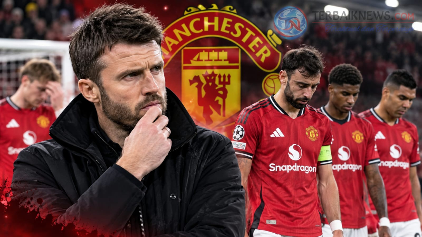 Manchester United Terpuruk, Masa Depan Michael Carrick di Old Trafford Disorot