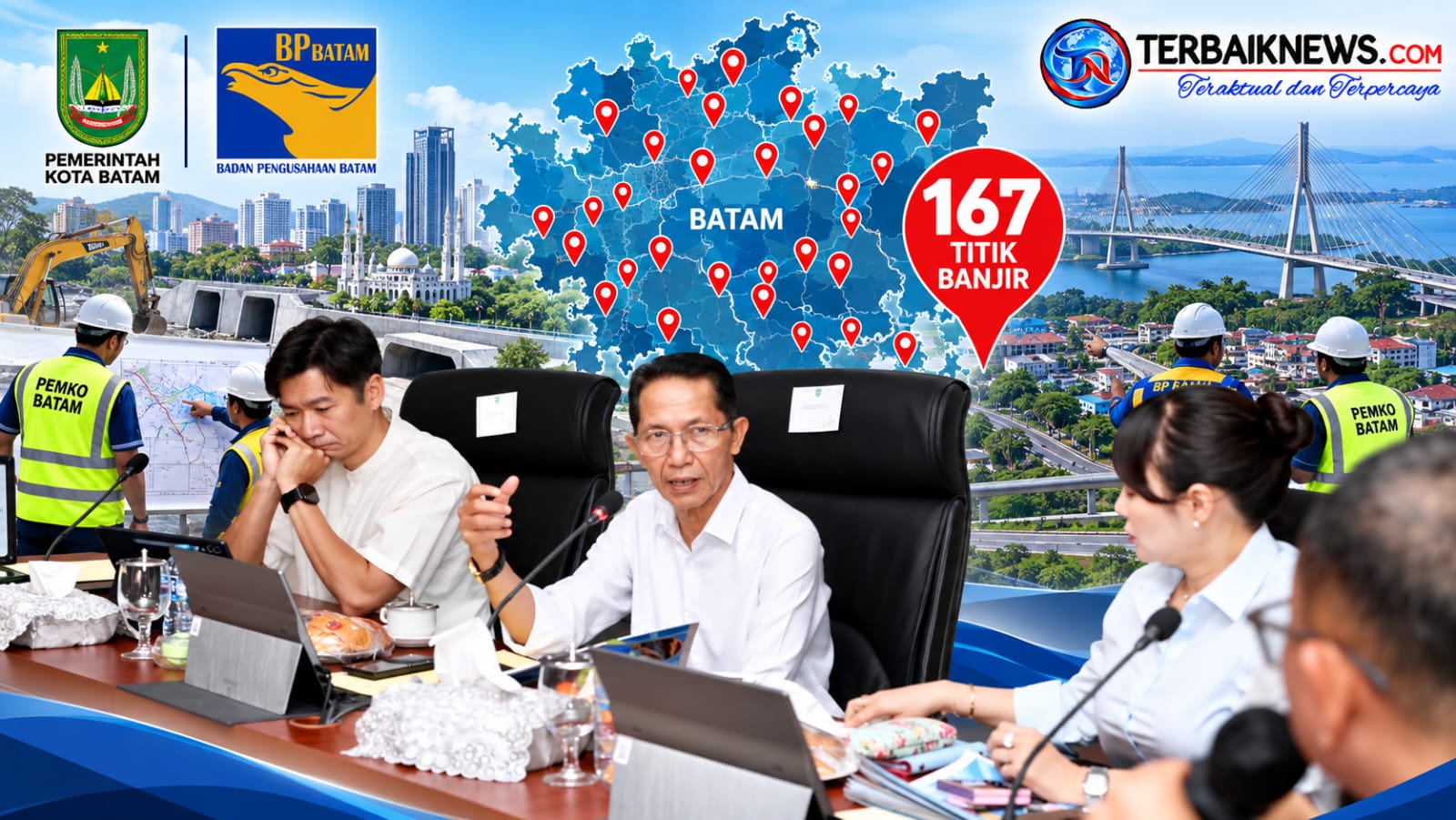 Pemko dan BP Batam Bagi Tugas Penanganan