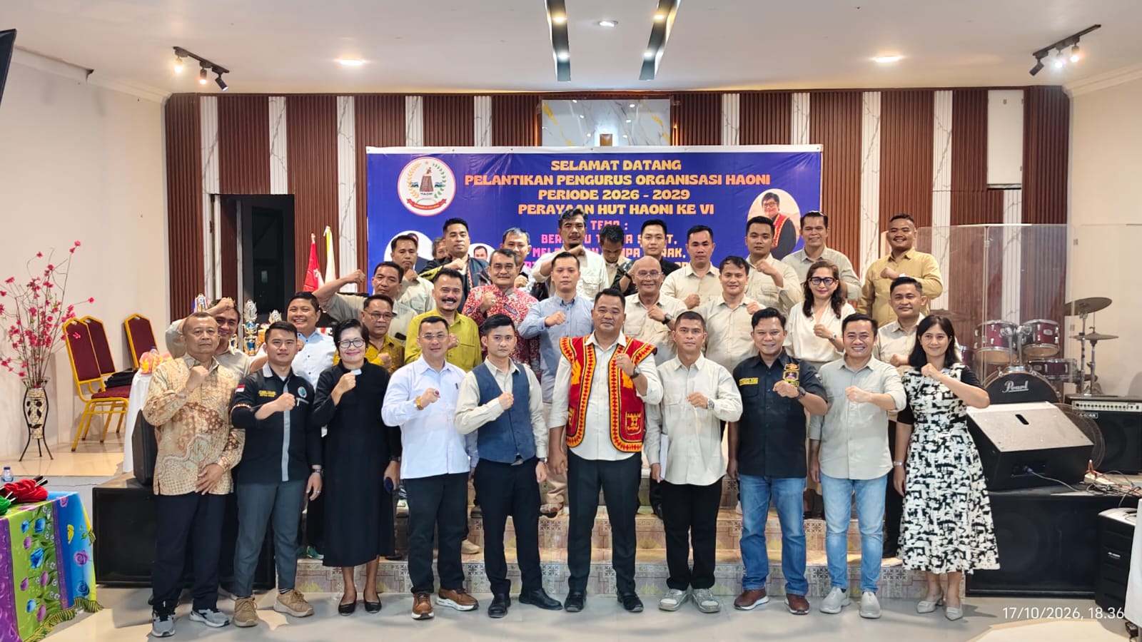 Pengurus HAONI Batam Periode 2026–2029 Resmi Dilantik, Perkuat Persaudaraan Ono Niha