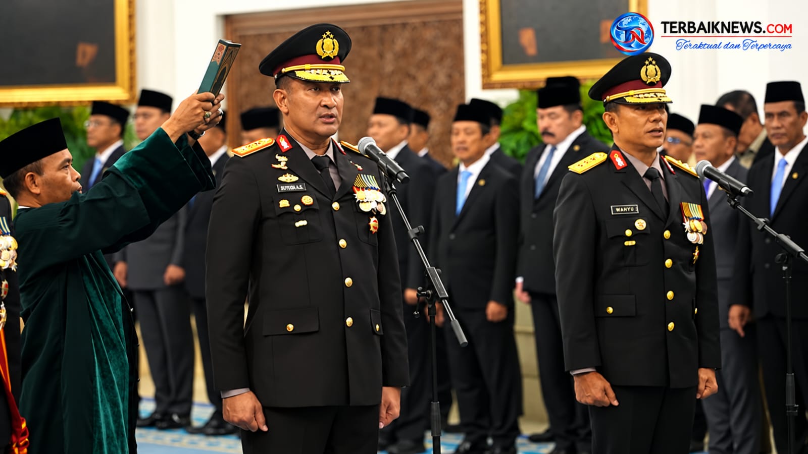 Prabowo Resmi Lantik Suyudi Ario Seto Jadi Kapolri, Wahyudi Hadiningrat Wakapolri